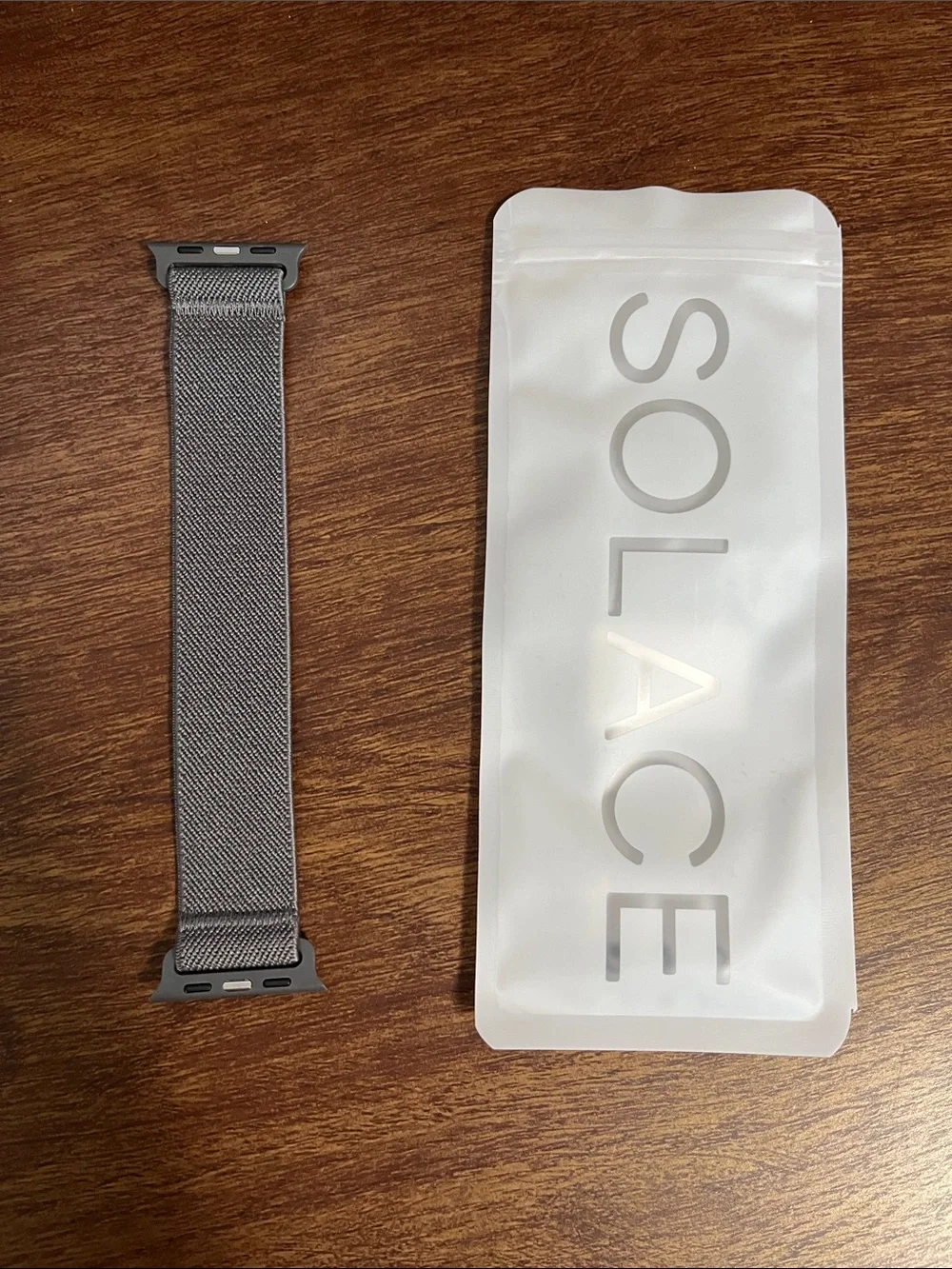 Solace Gray Paladin Loop Watch Band - 38/40/41/42mm - size Medium